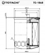 Фильтр масляный  TC-1060  TOTACHI (409A JS)