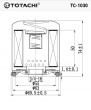 Фильтр масляный  TC-1030  TOTACHI (C110 JS) 