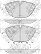 Колодки дисковые PN0493   NiBK