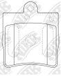 Колодки дисковые PN0310 NiBK