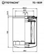 Фильтр масляный  TC-1039  TOTACHI (C207 JS)