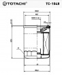 Фильтр масляный  TC-1048  TOTACHI (C225 JS)