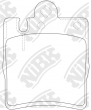 Колодки дисковые PN0126 NiBK