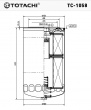 Фильтр масляный  TC-1058  TOTACHI (C315 JS)