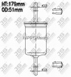 Фильтр топливный FS986M  JS 