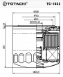 Фильтр масляный  TC-1032  TOTACHI (C112 JS)