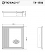 Фильтр воздушный  TA-1706  TOTACHI (A852V JS)