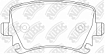 Колодки дисковые PN0349 NiBK