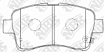 Колодки дисковые PN9461 NiBK
