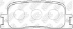 Колодки дисковые PN1458   NiBK