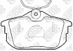 Колодки дисковые PN3593/PL3593 NiBK