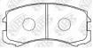 Колодки дисковые PN3462 NiBK