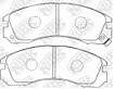 Колодки дисковые PN3233/PN3403 NiBK