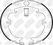 Колодки барабанные FN0567 NiBK