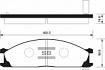 Колодки тормозные передние SP1140 Sangsin brake