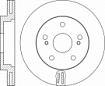 Диск тормозной  RN1305  NIBK
