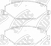 Колодки дисковые PN33002 NiBK