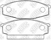 АКЦИЯ Колодки дисковые PN2078   NiBK