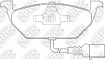 Колодки дисковые PN0148W (с датчиком износа) NiBK