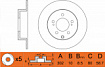Диск тормозной  RN1404  NIBK
