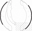 Колодки барабанные FN0602 NiBK