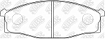 Колодки дисковые PN2204/PN2446 NiBK