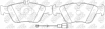 Колодки дисковые PN0026W (с датчиком износа) NiBK