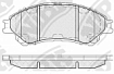 Колодки дисковые PN9809 NiBK