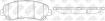 Колодки дисковые PN2801/PN2546 NiBK