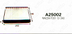 Фильтр воздушный  A25002  KITTO УЦЕНКА