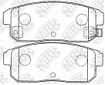 Колодки дисковые PN2467 NiBK