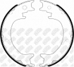 Колодки барабанные FN0651 NiBK