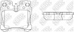 Колодки дисковые PN1844 NiBK