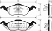Колодки тормозные передние SP1259 Sangsin brake
