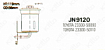 Фильтр топливный JN9120 KITTO