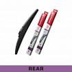 Задняя щ/с TOTACHI CLASSIC CBR-350 REAR WIPER BLADE 350мм 14" 11 адаптеров