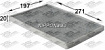 Фильтр салонный  AC980C  (угольный)  JS