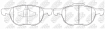 Колодки дисковые PN0365 NiBK