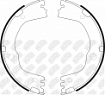 Колодки барабанные FN0697 NiBK